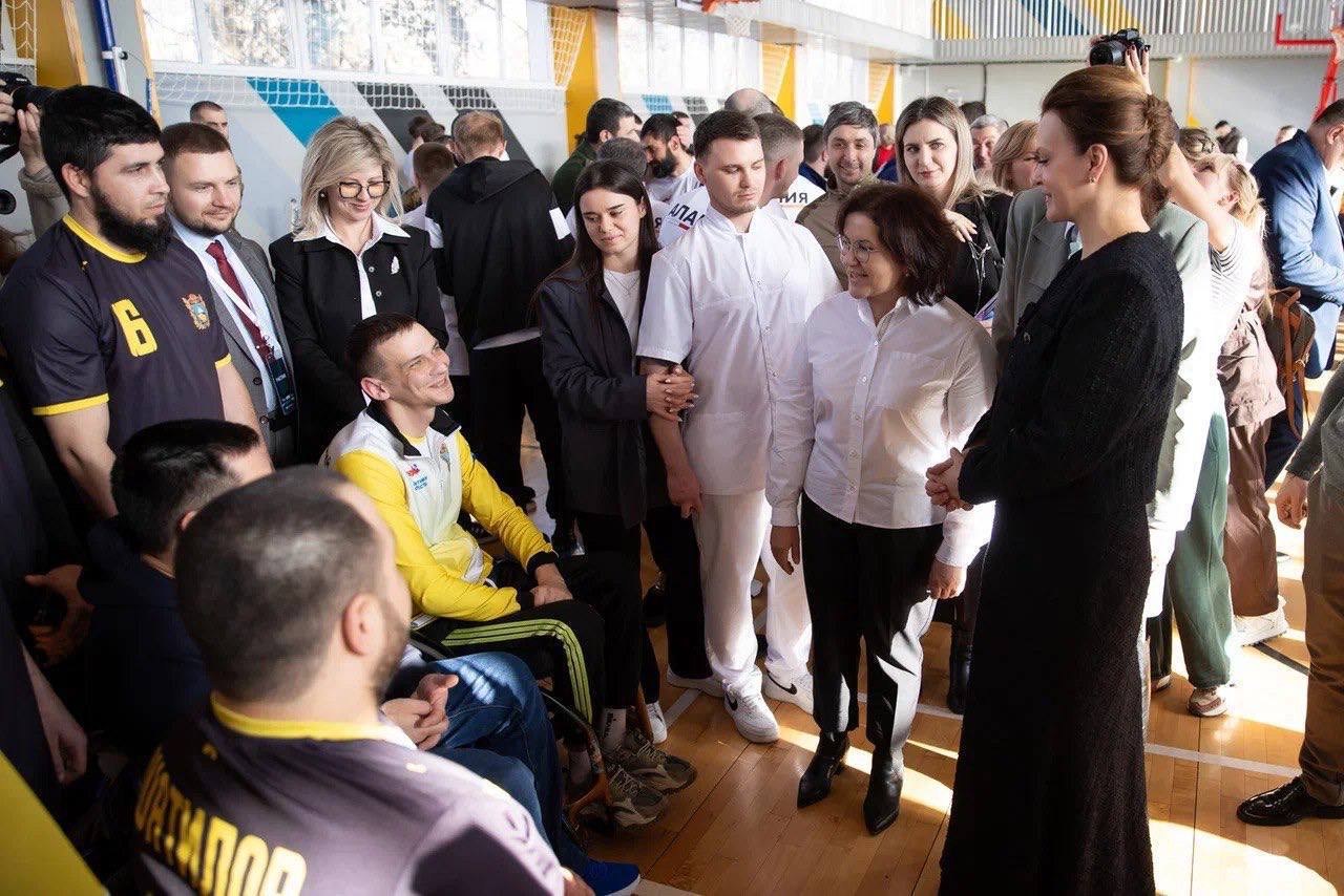 Анна Цивилева: В Пятигорске встретилась с участниками спортивного мероприятия «Спорт для всех»