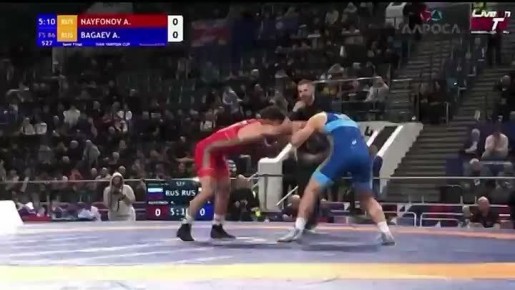 Кадры двух сегодняшних полуфиналов на Кубке Ивана Ярыгина в Красноярске: Найфонов-Багаев и Сидаков-Закуев