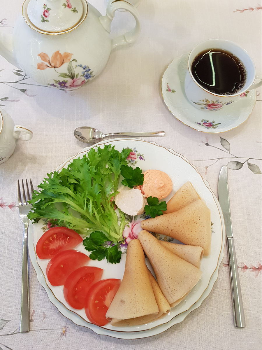 Гречневые блины с неожиданными сочетаниями