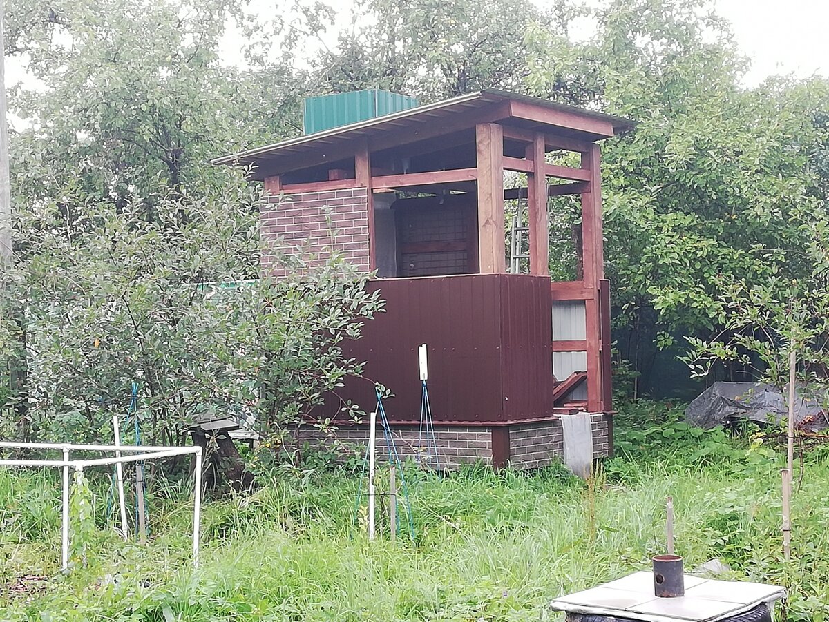 Как старую яблоню превратить в стильную шашлычницу: шаг за шагом