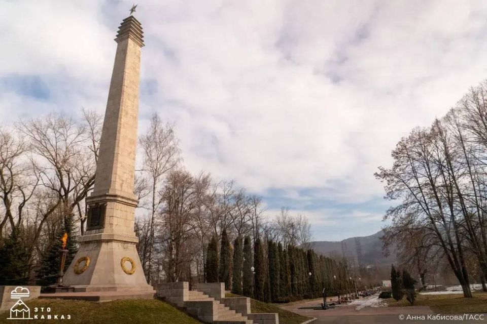 Важная точка на карте Владикавказа — мемориальный комплекс «Вечный огонь»