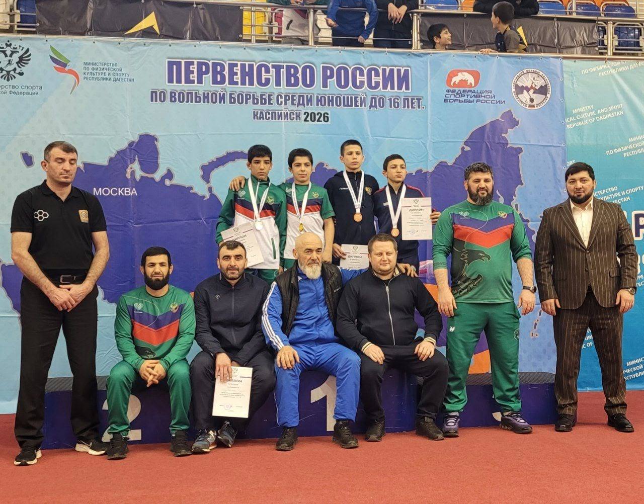 Первенство России по вольной борьбе U-16: осетинские борцы завоевали четыре награды Первенство России по вольной борьбе U-16: осетинские борцы завоевали четыре награды