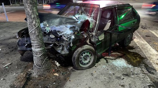 В ДТП во Владикавказе пострадали два водителя, их госпитализировали