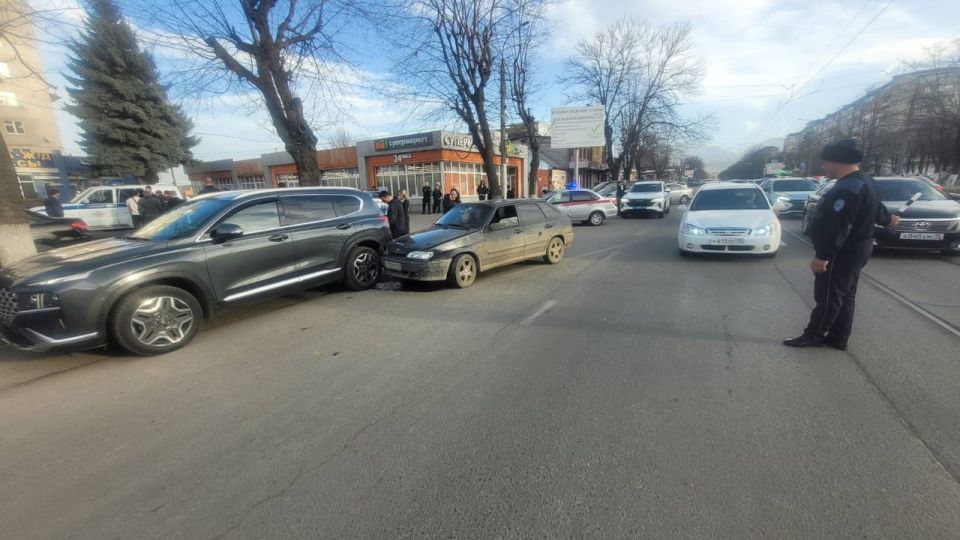 Участники ДТП подрались во Владикавказе