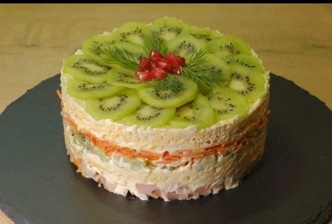 Салат с киви и морковью по-корейски: восхитительный и необычный рецепт