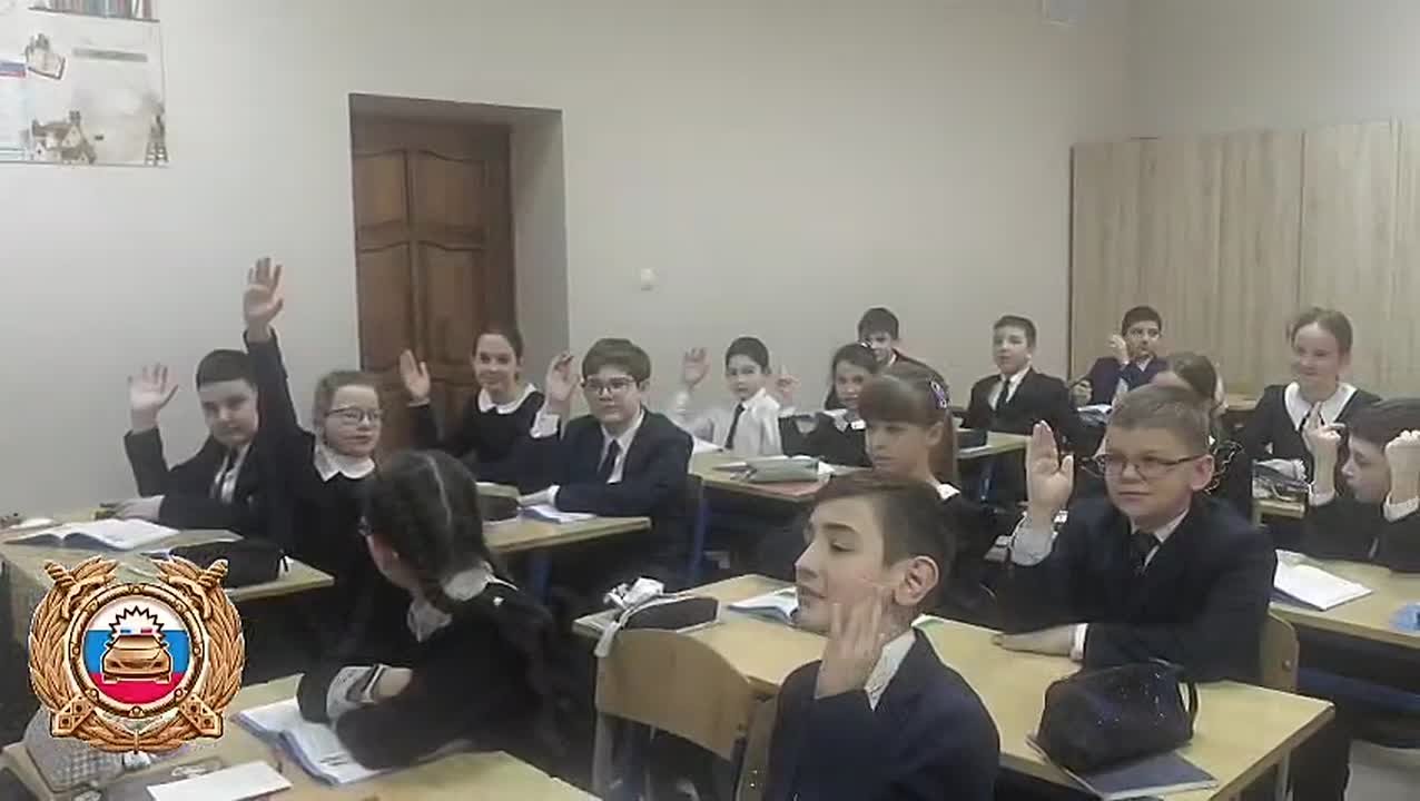 Сотрудники Госавтоинспекции провели профилактическую беседу с маленькими участниками дорожного движения РМФЛИ города Владикавказ