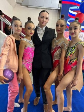 Представительницы Северной Осетии успешно выступили на первенстве СКФО по художественной гимнастике в Элисте