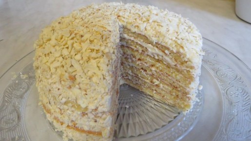 Невероятный торт «Молочная девочка» за 30 минут: Легко и вкусно