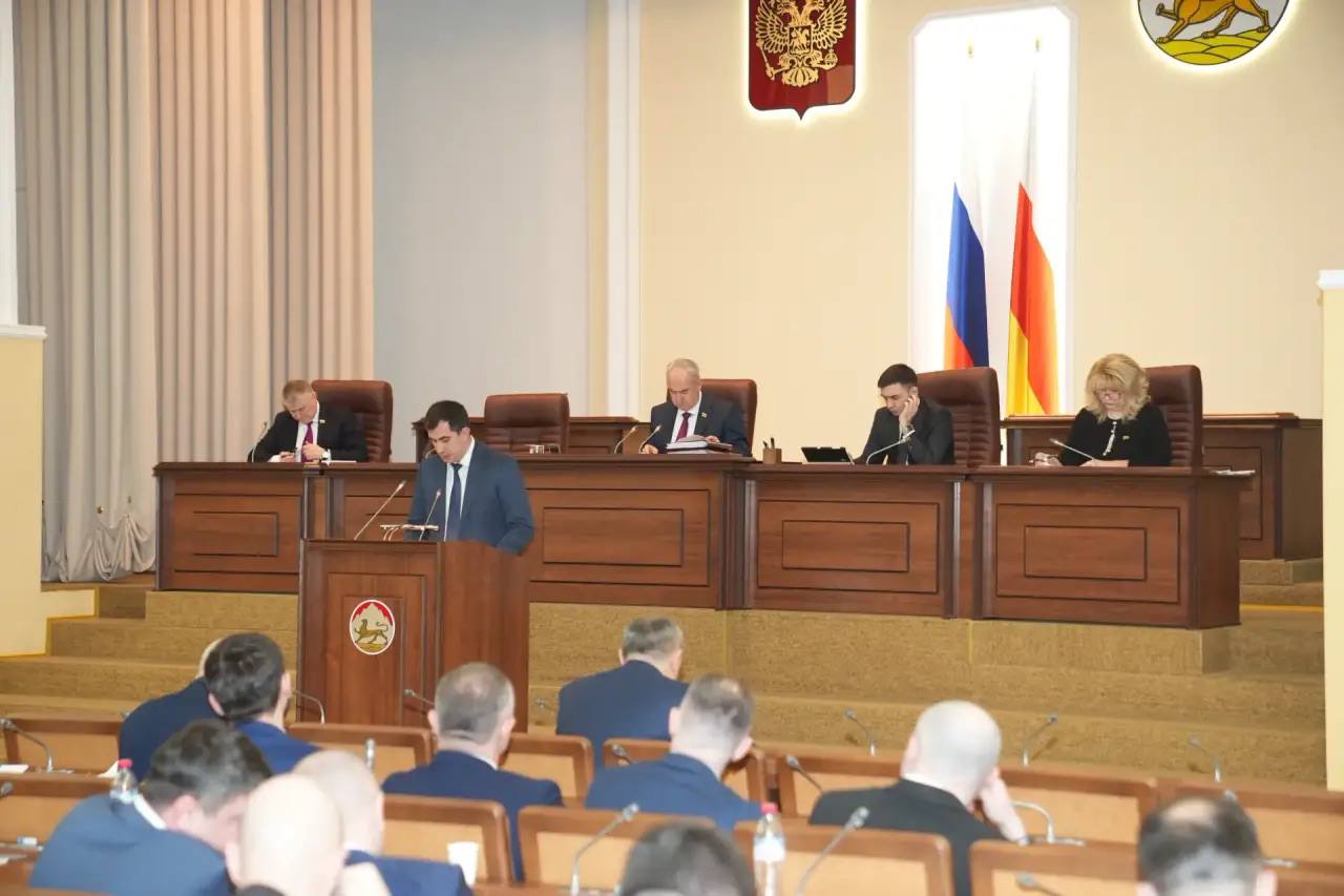 Принял участие в Заседании Парламента РСО-Алания