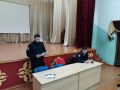 В Северной Осетии участковые уполномоченные полиции ОМВД России по Моздокскому району отчитываются о деятельности на вверенных участках за прошедший год и доводят до граждан информацию профилактического характера
