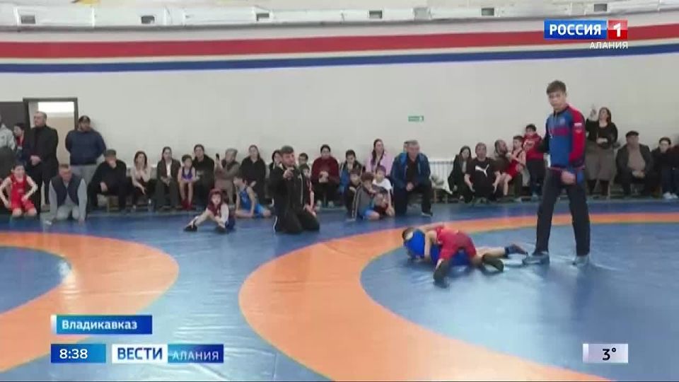 Более 150 борцов приняли участие в открытом первенстве Спортшколы олимпийского резерва имени Сослана Андиева