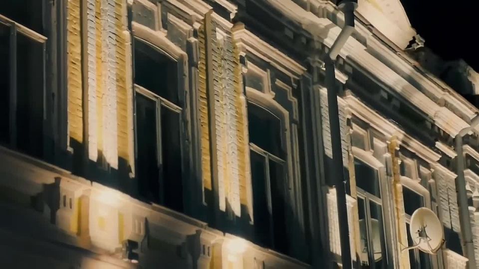 Во Владикавказе установили подсветку на 26 исторических зданиях на проспекте Мира