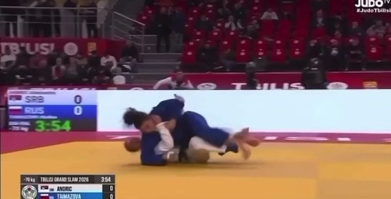 Мадина Таймазова в финале Большого шлема в Тбилиси