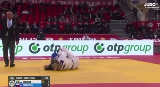 Мадина Таймазова вышла в полуфинал Большого шлема в Тбилиси