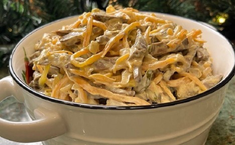 Салат из печени: новогодний хит, который станет вашим фаворитом