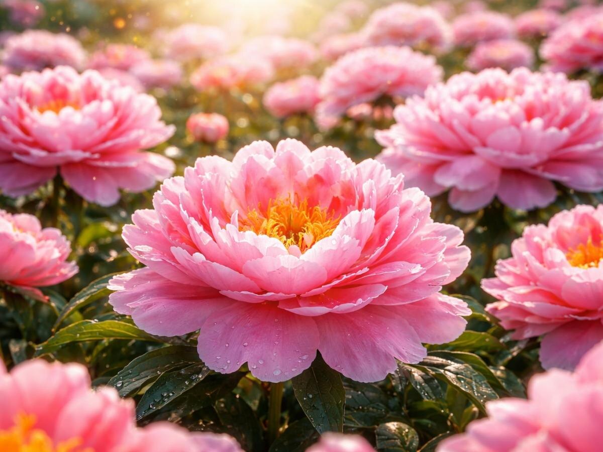 Почему пион радует обилием бутонов только через несколько лет?