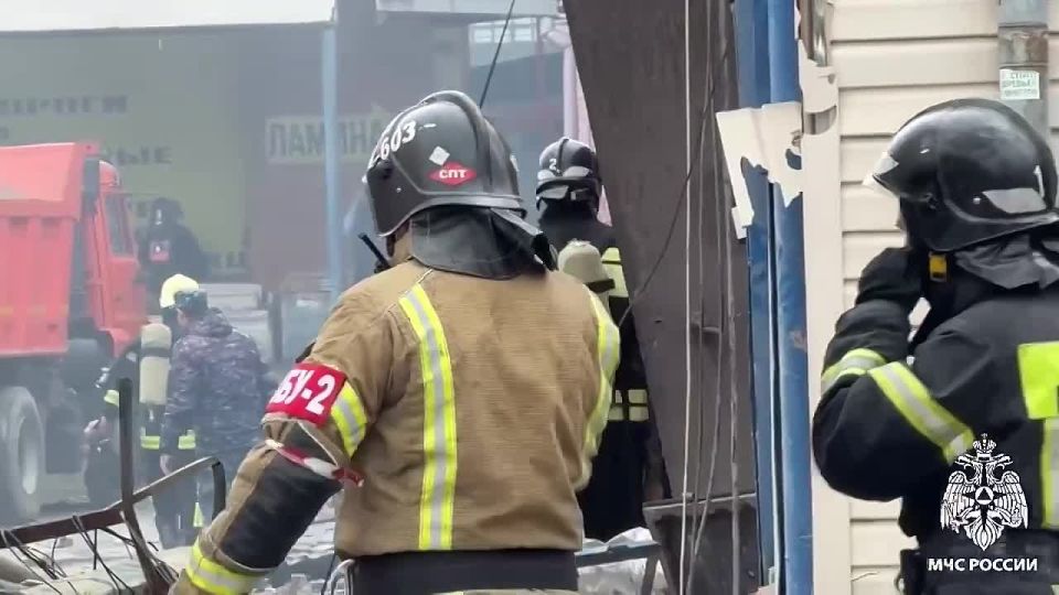 Пожар на складе с пиротехникой во Владикавказе локализован