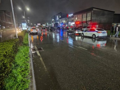Женщина-пешеход попала под колеса автомобиля во Владикавказе