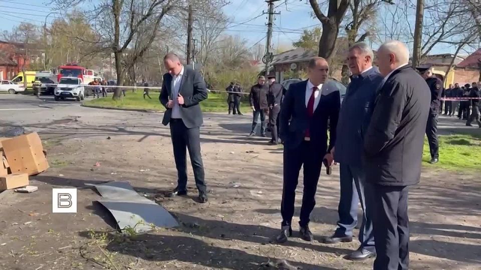 Кадры с места взрыва в Северной Осетии публикует глава республики Сергей Меняйло