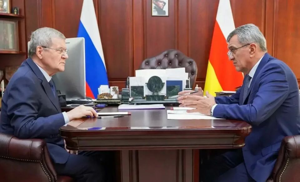 Сергей Меняйло: Сегодня день рождения отмечает полномочный представитель Президента РФ в СКФО Юрий Яковлевич Чайка!