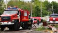 Сотрудники МЧС России потушили пожар в строящемся здании во Владикавказе