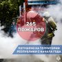 #О_пожарах_в_цифрах. С начала 2026 года на территории Северной Осетии было зарегистрировано 265 пожаров Пожарно-спасательными подразделениями были эвакуированы – 219 человек, спасены 6 человек