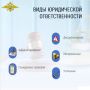 МВД России – детям! Памятка «Основные виды юридической ответственности»