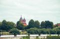 На набережной Терека во Владикавказе завершают благоустройство нового прогулочного участка