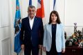 Глава РСО – Алания Сергей Меняйло встретился с ректором Северо-Кавказского федерального университета (СКФУ), профессором Татьяной Шебзуховой