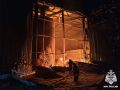 Сотрудники МЧС предотвратили взрыв во время пожара на территории неработающего спиртзавода в Эльхотово
