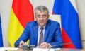 Глава РСО – Алания Сергей Меняйло провел еженедельное аппаратное совещание