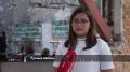 Маленькая Руслана впервые приехала в школу №1 Беслана