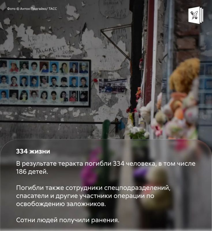 3 сентября — день, когда мы вспоминаем тех, чьи жизни оборвал терроризм 3 сентября — день, когда мы вспоминаем тех, чьи жизни оборвал терроризм