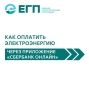 Оплатить электроэнергию без комиссии теперь можно в приложении «Сбербанк Онлайн»