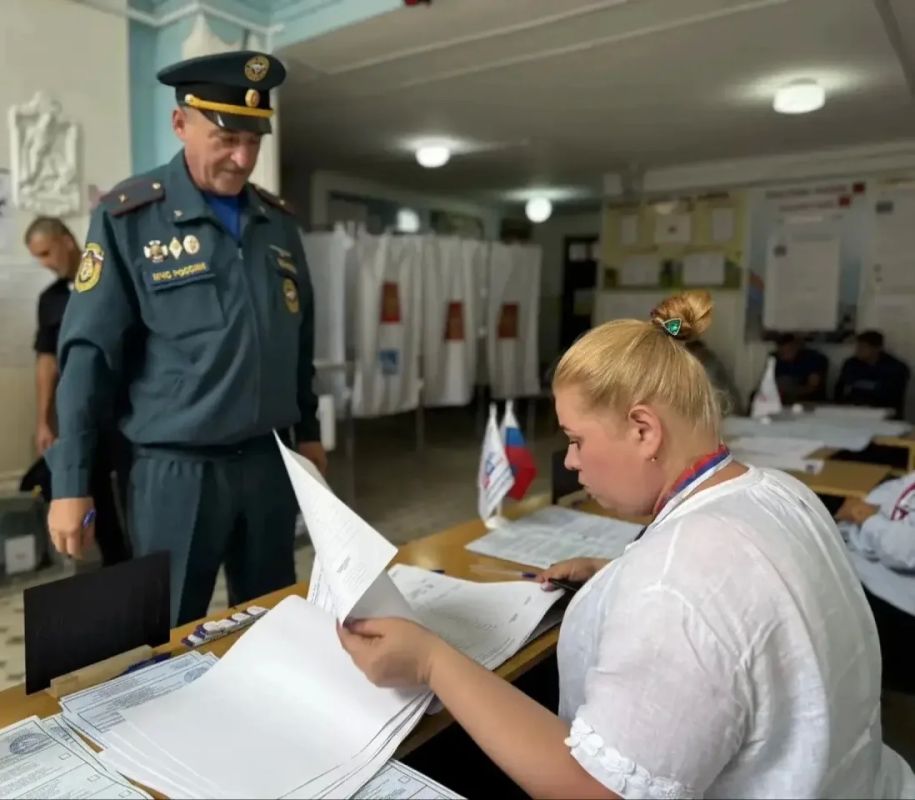 Первый день голосования на выборах депутатов Государственной Думы девятого созыва завершён Первый день голосования на выборах депутатов Государственной Думы девятого созыва завершён