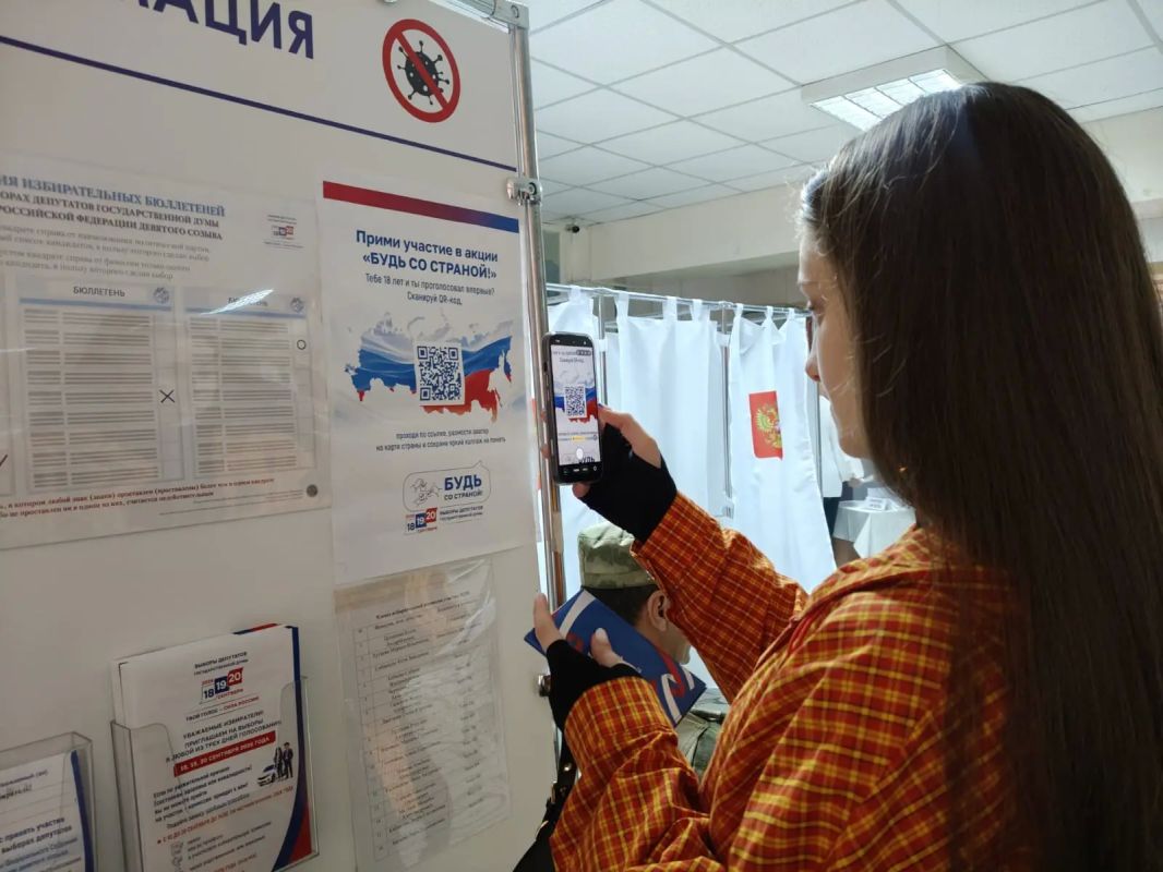 Первый голос — и сразу в «Будь со страной!» Первый голос — и сразу в «Будь со страной!»