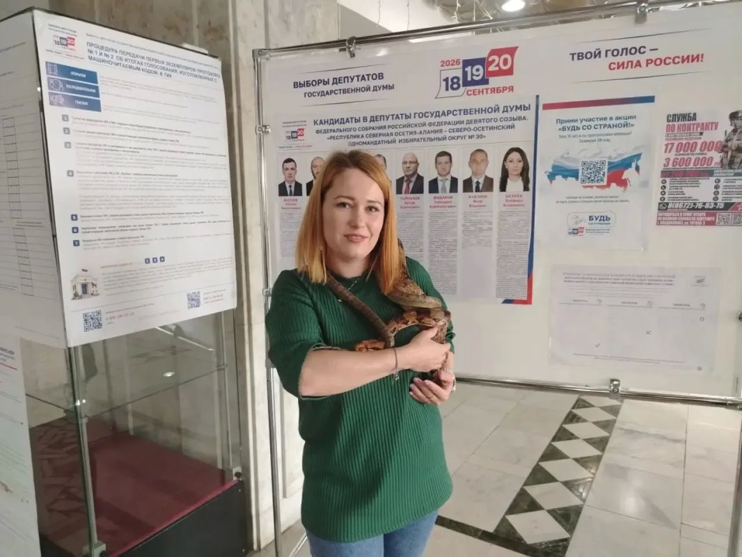 Кажется, у нас появился самый необычный избирательский дуэт! Кажется, у нас появился самый необычный избирательский дуэт!