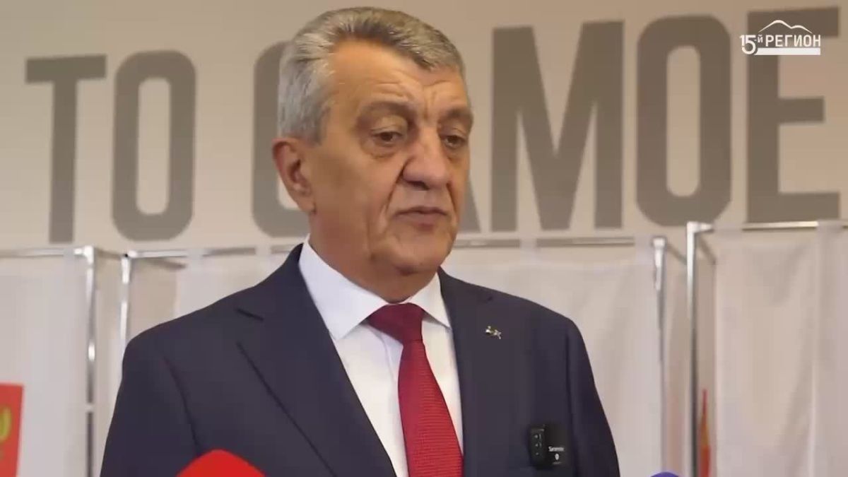 Сергей Меняйло проголосовал на выборах депутатов Госдумы