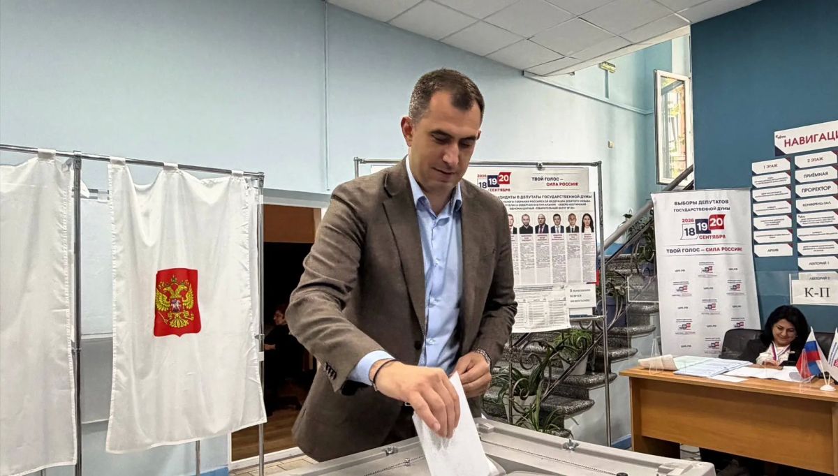 Министр культуры РСО-Алания Батраз Гудиев принял участие в голосовании на выборах депутатов Государственной Думы Федерального Собрания Российской Федерации девятого созыва Министр культуры РСО-Алания Батраз Гудиев принял участие в голосовании на выборах депутатов Государственной Думы Федерального Собрания Российской Федерации девятого созыва