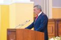 Сергей Иванович Меняйло вступил в должность Главы РСОАлания после принесения присяги на 54м заседании Парламента