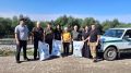 Более 20 мешков мусора собрали волонтеры во время акции «Вода России»