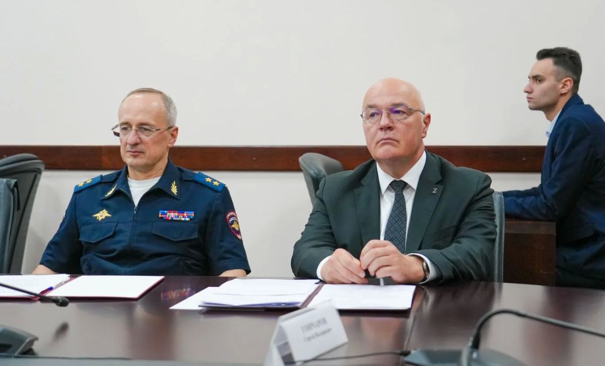 Глава РСО – Алания Сергей Меняйло в режиме видео-конференц-связи принял участие в заседании межведомственной рабочей группы по противодействию незаконным финансовым операциям в СКФО Глава РСО – Алания Сергей Меняйло в режиме видео-конференц-связи принял участие в заседании межведомственной рабочей группы по противодействию незаконным финансовым операциям в СКФО