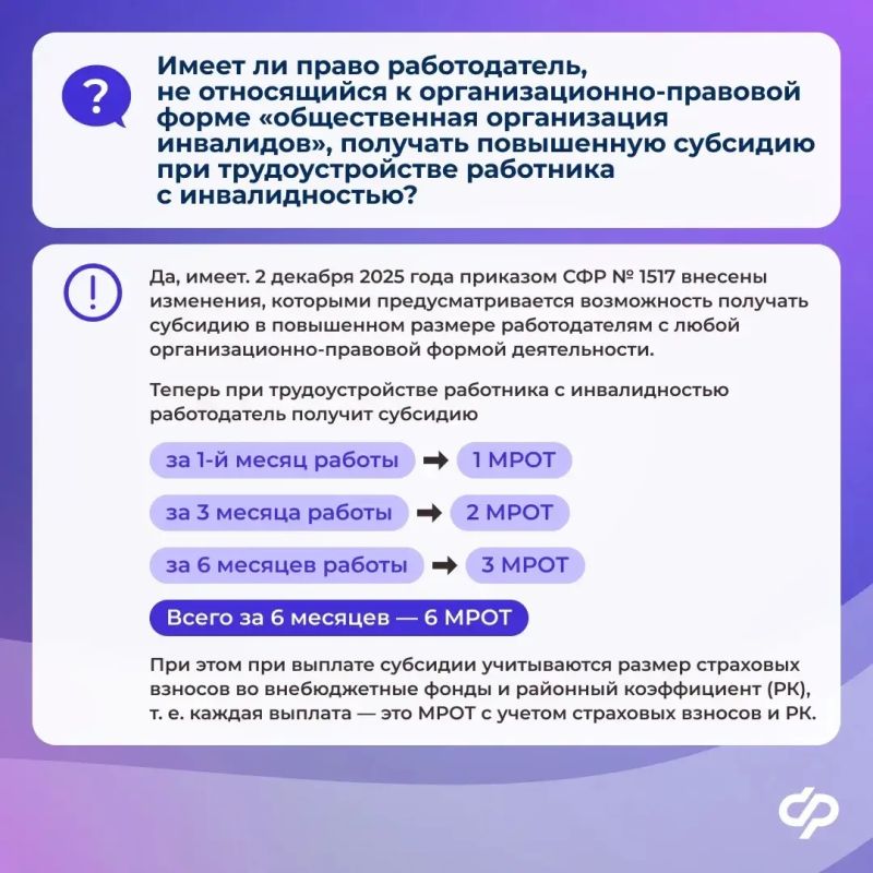 Отделение СФР по РСО-Алания поддерживает страхователей, принимающих на работу участников СВО, лиц с инвалидностью, родителей детей с инвалидностью и других Отделение СФР по РСО-Алания поддерживает страхователей, принимающих на работу участников СВО, лиц с инвалидностью, родителей детей с инвалидностью и других