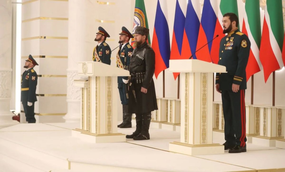 Глава РСО – Алания Сергей Меняйло принял участие в торжественной церемонии вступления в должность избранного Главы Чеченской Республики Рамзана Кадырова Глава РСО – Алания Сергей Меняйло принял участие в торжественной церемонии вступления в должность избранного Главы Чеченской Республики Рамзана Кадырова