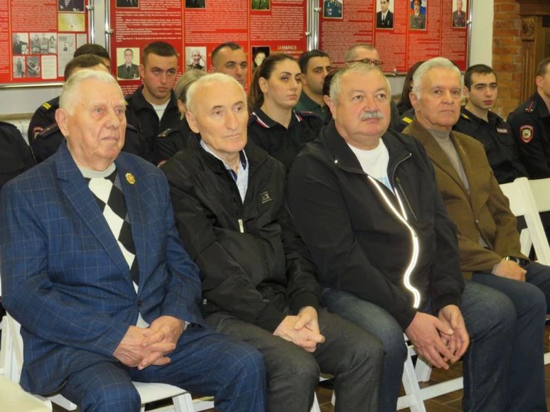 Урок мужества, посвященный Дню уголовного розыска прошел в Музее истории органов внутренних дел Северной Осетии Урок мужества, посвященный Дню уголовного розыска прошел в Музее истории органов внутренних дел Северной Осетии