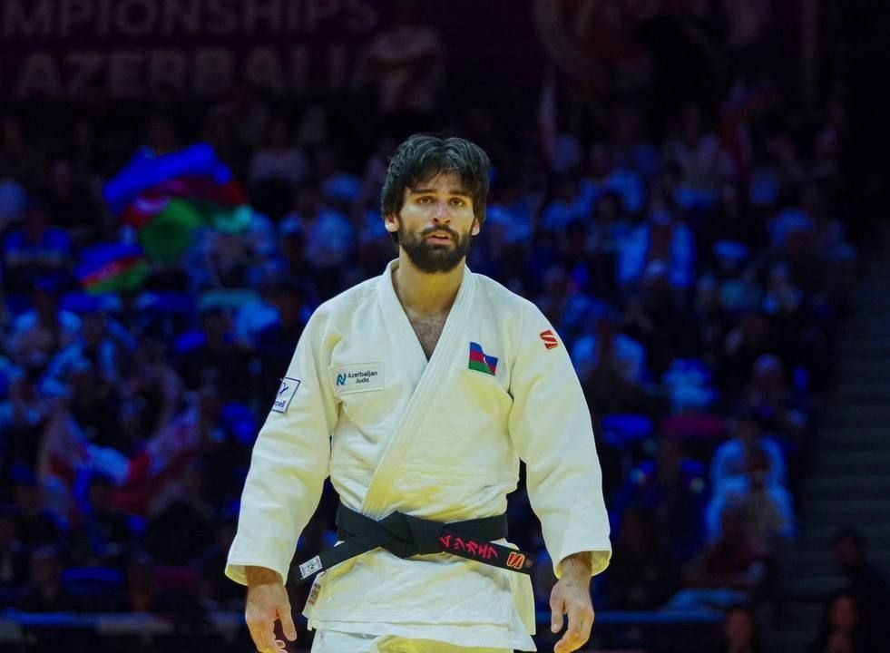 Серебряным призером чемпионата мира по дзюдо, который проходит в Баку, стал Зелим Цкаев