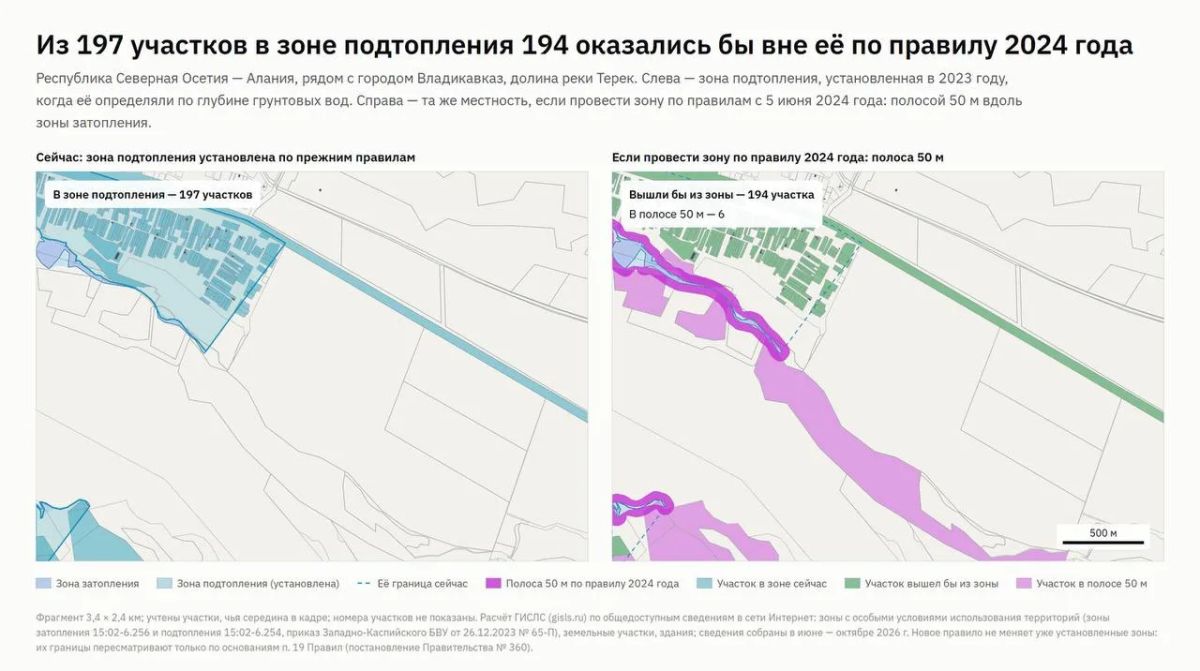 В Северной Осетии более 1,5 тысячи земельных участков попали в зоны затопления и подтопления В Северной Осетии более 1,5 тысячи земельных участков попали в зоны затопления и подтопления