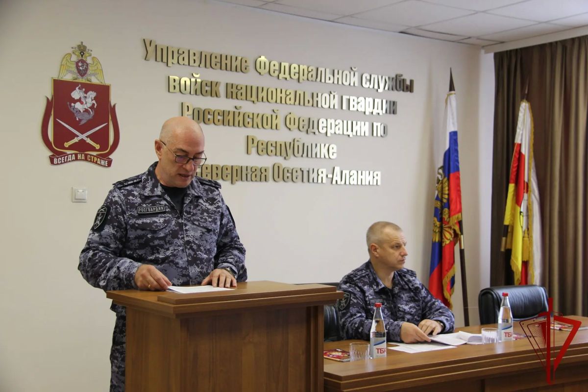 В Управлении Росгвардии по РСО-Алания подвели итоги служебно-боевой деятельности за 9 месяцев 2026 года В Управлении Росгвардии по РСО-Алания подвели итоги служебно-боевой деятельности за 9 месяцев 2026 года