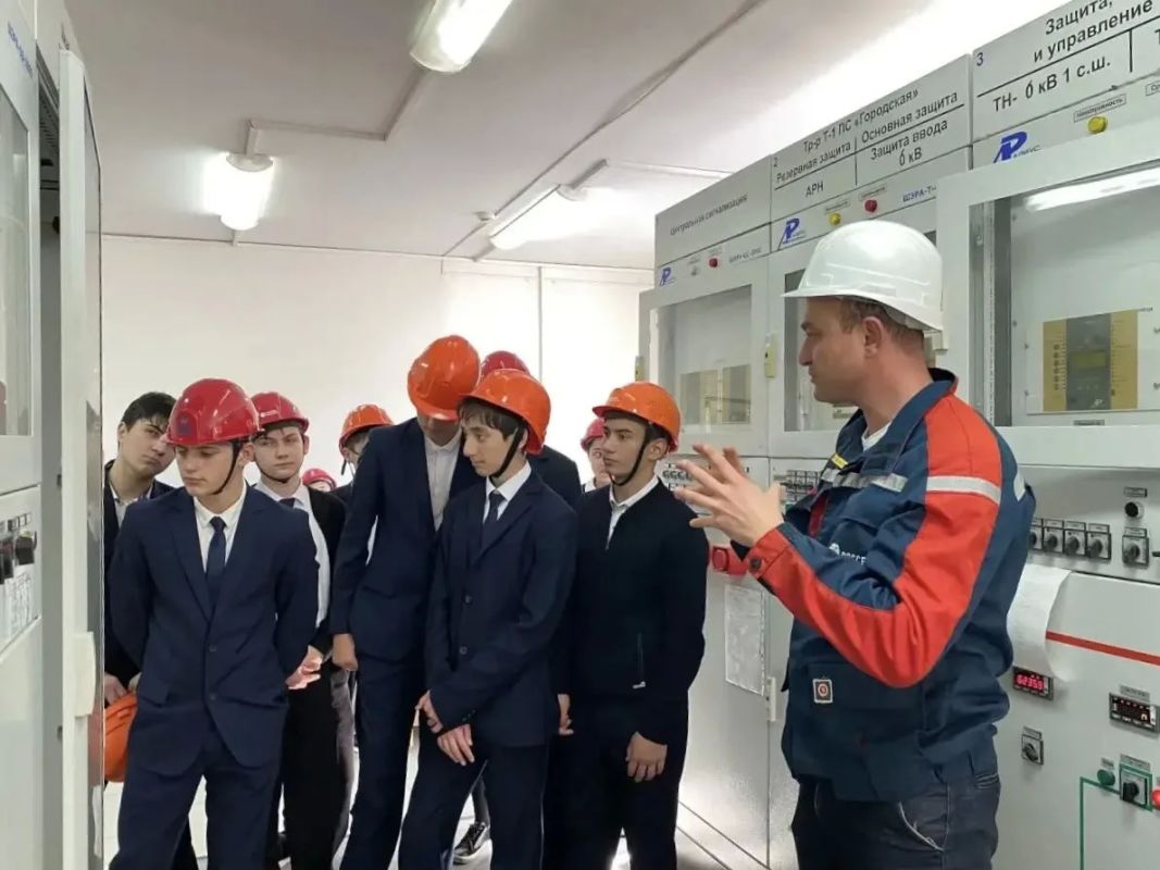Энергетики «Россети Северный Кавказ» провели для школьников Северной Осетии