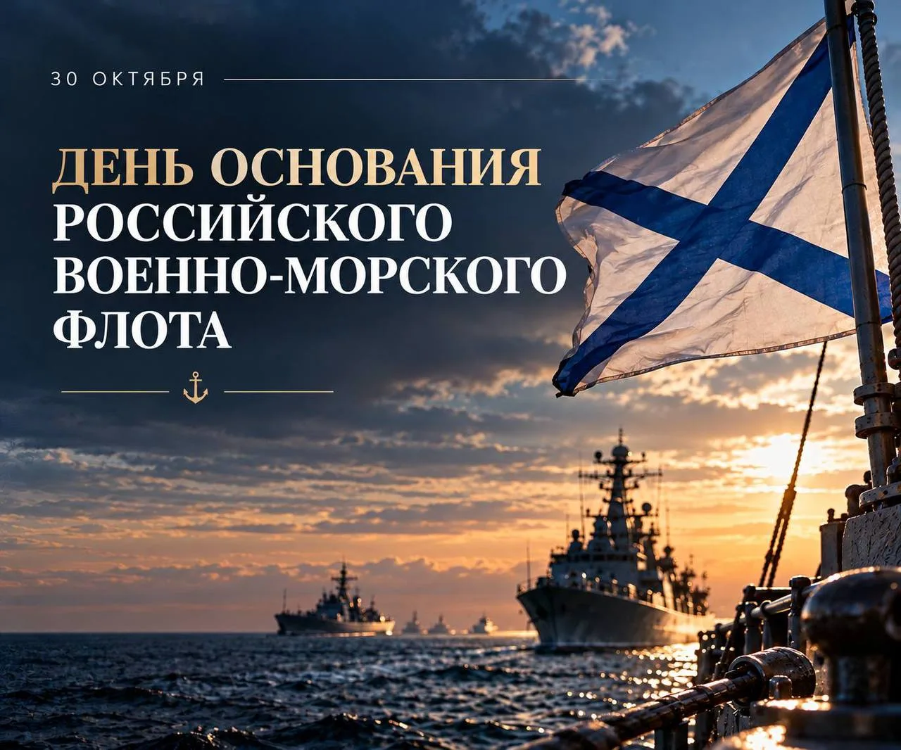 Сергей Меняйло поздравил моряков и ветеранов с 330-летием ВМФ России
